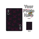 Skull pattern Playing Cards 54 (Mini)  Front - Spade2