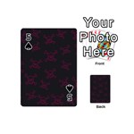 Skull pattern Playing Cards 54 (Mini)  Front - Spade5