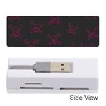 Skull pattern Memory Card Reader (Stick)  Front