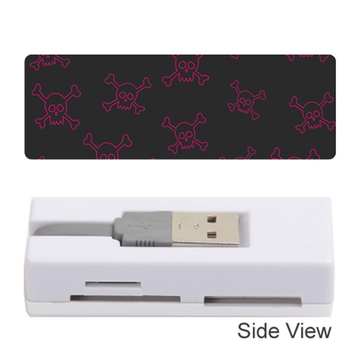 Skull pattern Memory Card Reader (Stick) 