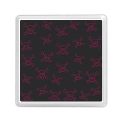 Skull pattern Memory Card Reader (Square) 