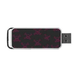 Skull pattern Portable USB Flash (Two Sides)