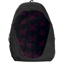 Skull Pattern Backpack Bag by ValentinaDesign