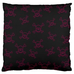 Skull pattern Standard Flano Cushion Case (Two Sides)