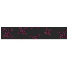 Skull Pattern Flano Scarf (large)