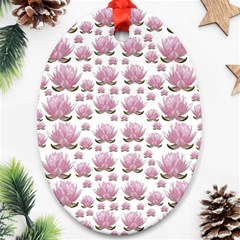 Lotus Ornament (oval) by ValentinaDesign