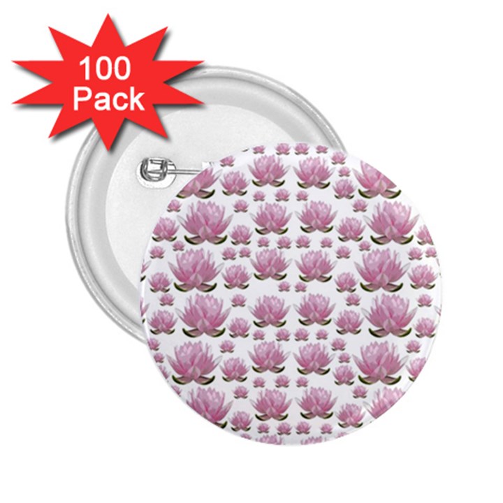 Lotus 2.25  Buttons (100 pack) 