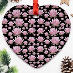 Lotus Ornament (heart) by ValentinaDesign