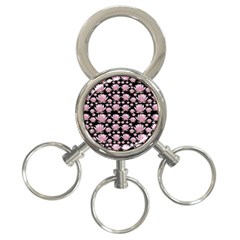 Lotus 3-ring Key Chains by ValentinaDesign