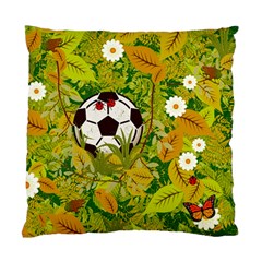 Ball On Forest Floor Standard Cushion Case (one Side) by linceazul