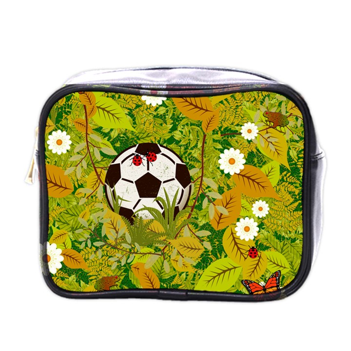 Ball On Forest Floor Mini Toiletries Bags