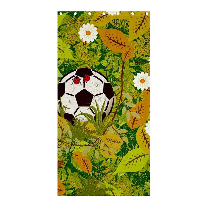 Ball On Forest Floor Shower Curtain 36  x 72  (Stall) 