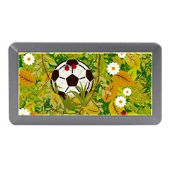 Ball On Forest Floor Memory Card Reader (mini) by linceazul