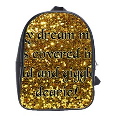 Covered In Gold! School Bags(large) 