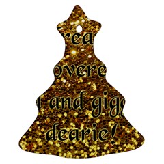 Covered In Gold! Ornament (christmas Tree)  by badwolf1988store