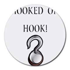 Hooked On Hook! Round Mousepads by badwolf1988store