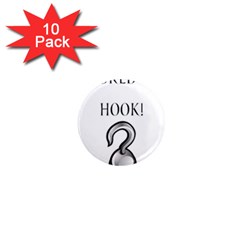 Hooked On Hook! 1  Mini Magnet (10 Pack)  by badwolf1988store