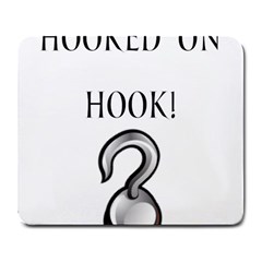 Hooked On Hook! Large Mousepads