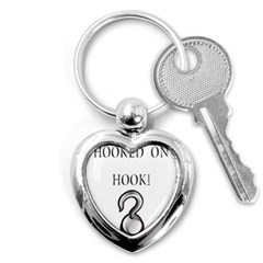 Hooked On Hook! Key Chains (heart)  by badwolf1988store