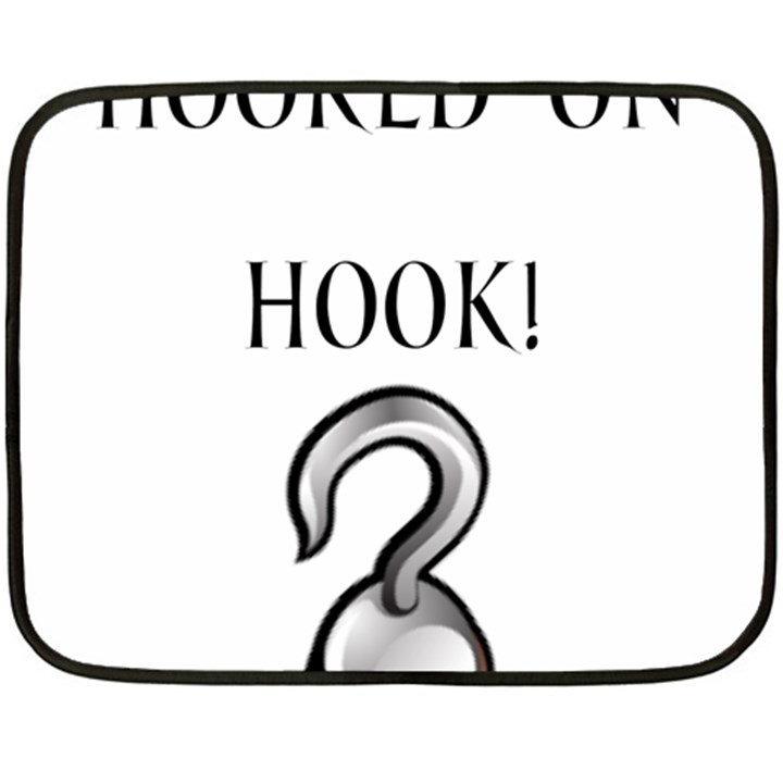 Hooked on Hook! Fleece Blanket (Mini)