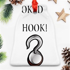 Hooked On Hook! Bell Ornament (two Sides) by badwolf1988store