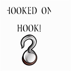 Hooked On Hook! Large Garden Flag (two Sides) by badwolf1988store