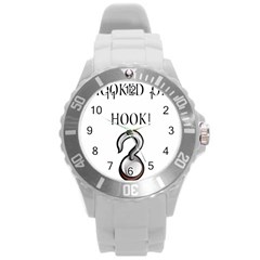 Hooked On Hook! Round Plastic Sport Watch (l) by badwolf1988store