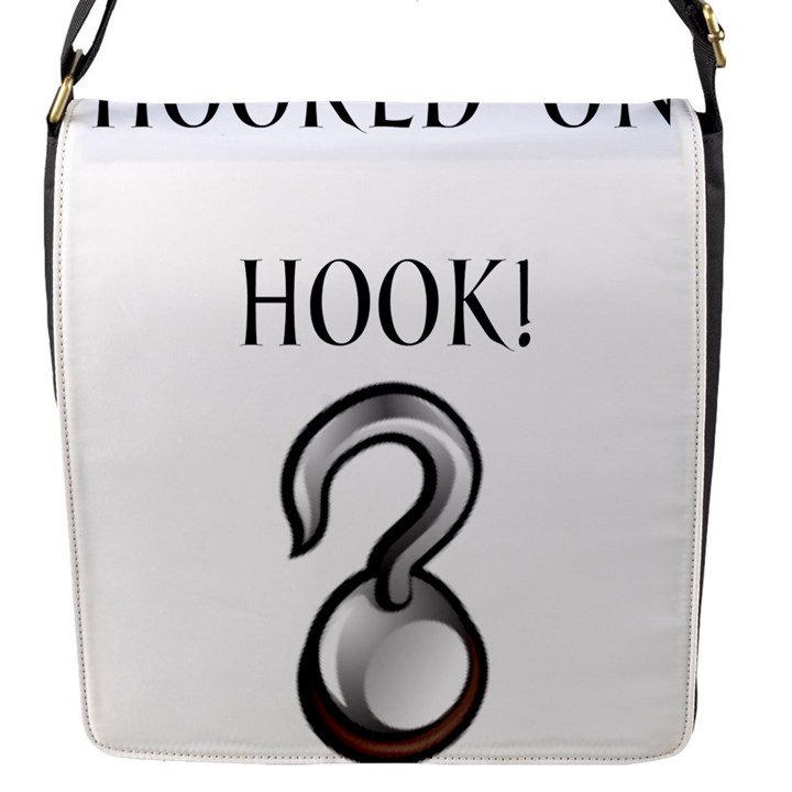 Hooked on Hook! Flap Messenger Bag (S)