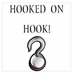 Hooked On Hook! Large Satin Scarf (square) by badwolf1988store