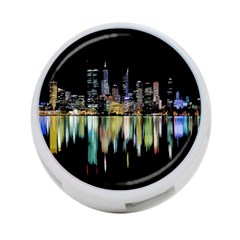 City Panorama 4-port Usb Hub (two Sides)  by Valentinaart