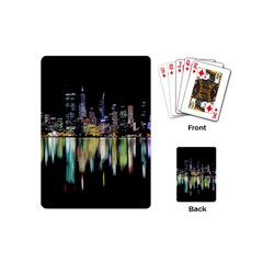 City Panorama Playing Cards (mini)  by Valentinaart