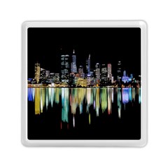 City Panorama Memory Card Reader (square)  by Valentinaart