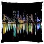 City panorama Large Cushion Case (One Side) Front