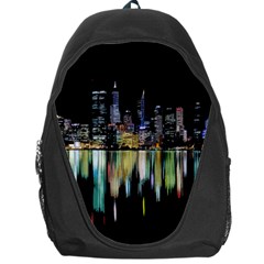 City Panorama Backpack Bag by Valentinaart