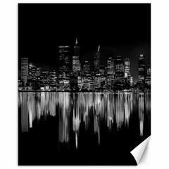 City Panorama Canvas 16  X 20   by Valentinaart