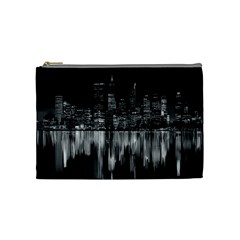 City Panorama Cosmetic Bag (medium)  by Valentinaart