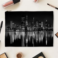 City Panorama Cosmetic Bag (xl) by Valentinaart