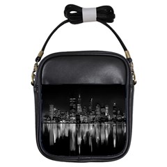 City Panorama Girls Sling Bags by Valentinaart