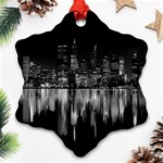 City panorama Ornament (Snowflake) Front