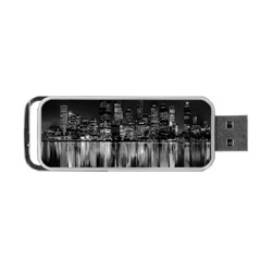 City Panorama Portable Usb Flash (one Side) by Valentinaart