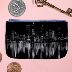 City Panorama Large Coin Purse by Valentinaart