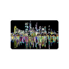 City Panorama Magnet (name Card)