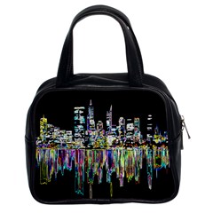 City Panorama Classic Handbags (2 Sides) by Valentinaart