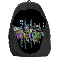 City Panorama Backpack Bag by Valentinaart