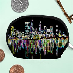 City Panorama Accessory Pouches (medium)  by Valentinaart