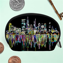 City Panorama Accessory Pouches (large)  by Valentinaart