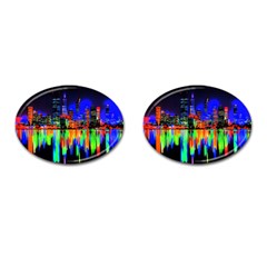 City Panorama Cufflinks (oval) by Valentinaart