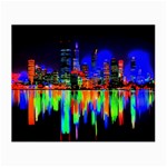 City panorama Small Glasses Cloth (2-Side) Front