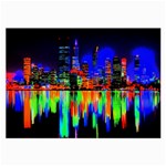 City panorama Large Glasses Cloth Front