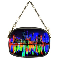 City Panorama Chain Purses (one Side)  by Valentinaart